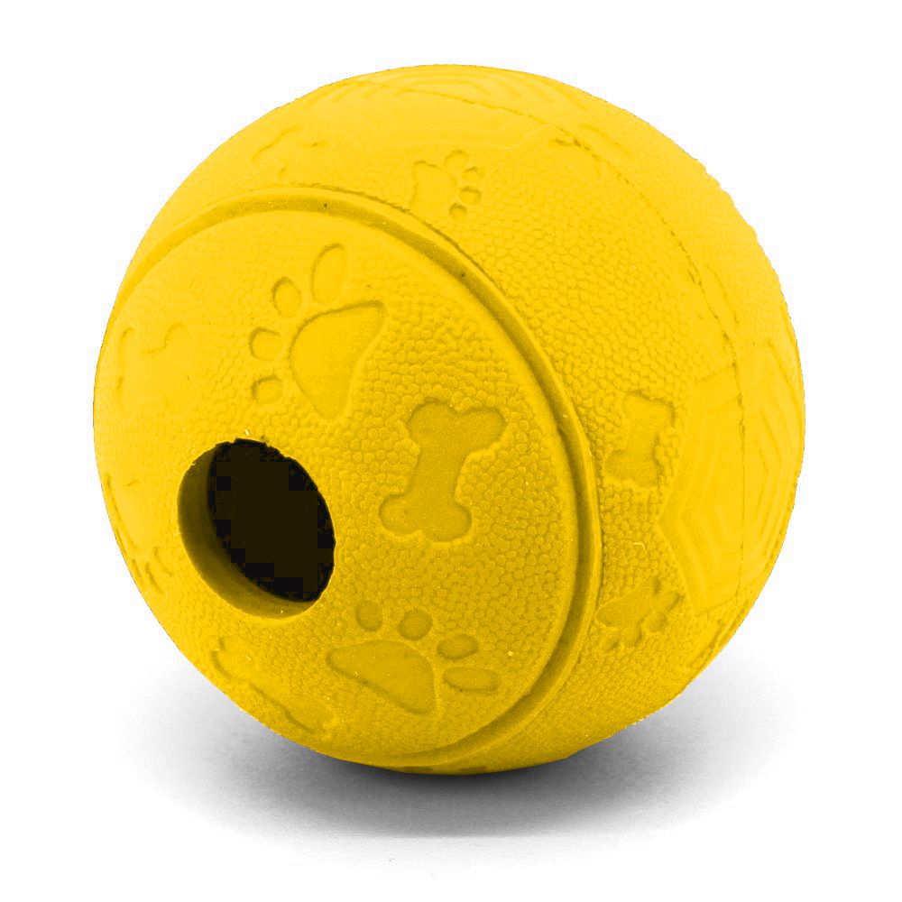 Nobby Gummi Snackball - 8 cm - gelb