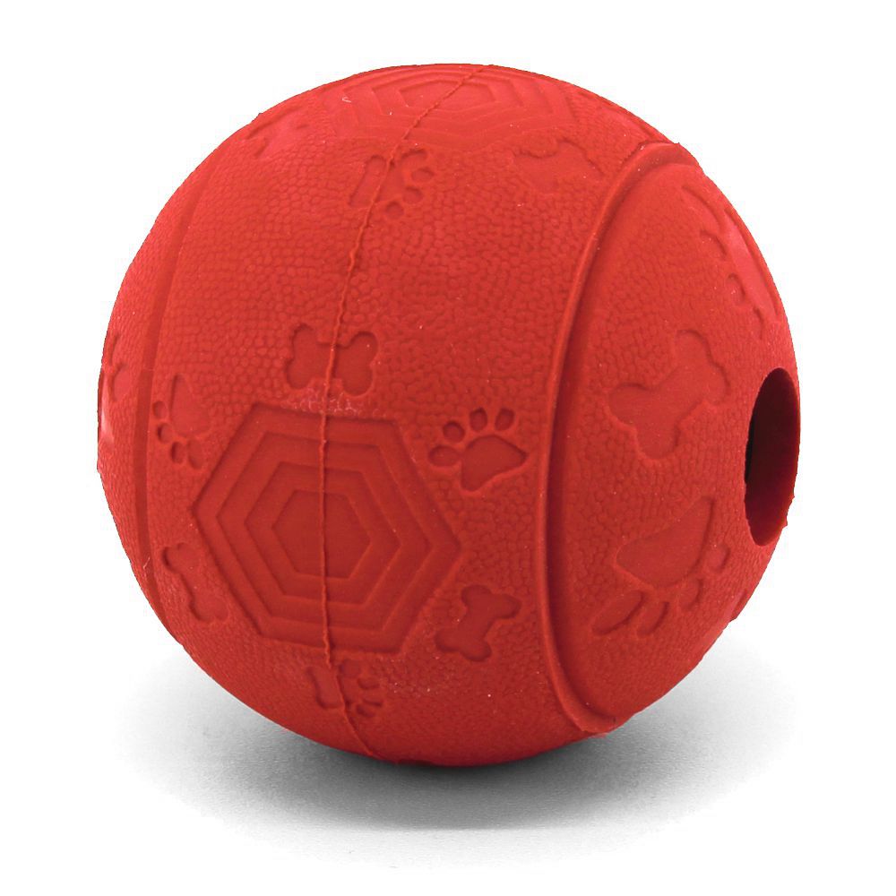 Nobby Gummi Snackball - 8 cm - rot