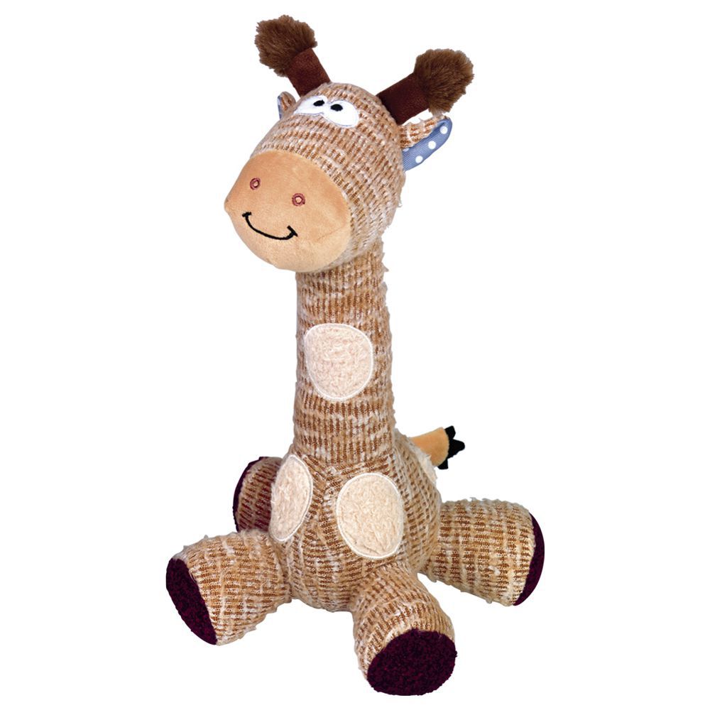 Nobby Plüsch-Hundespielzeug FUCHS & GIRAFFE - 30 cm Plüschtier Kuscheltier Hund