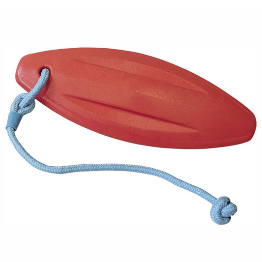 Nobby Wasserspielzeug FLOATING - TPR Lifeboard mit Seil - Apportierspielzeug