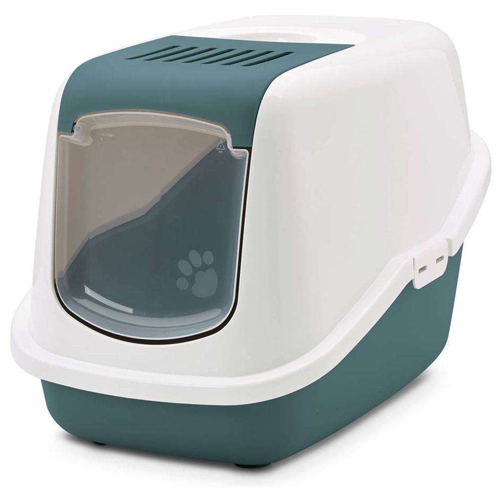Savic Katzentoilette NESTOR - grün-weiß