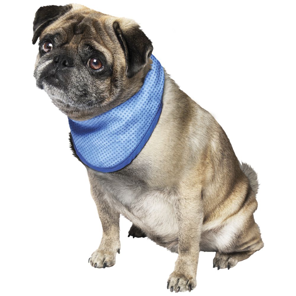 Nobby COOLING BANDANA - 18-30 cm - Kühl-Halstuch Kühltuch - Abkühlung für Hunde