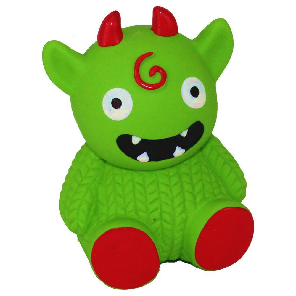 Nobby Latex Hundespielzeug Dino Monster Tiere - Spielfigur für Hund - quitscht