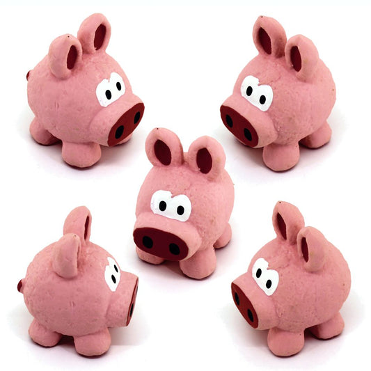 Nobby Latex Coole Sau - 9 cm - Hundespiel Apportierspiel Spielzeug - Quietscher