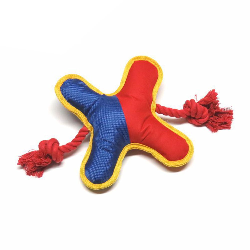 Nobby Spielzeug TAFF TOY - Hundespiel Apportierpiel Wurfspiel Zerrspiel mit Seil