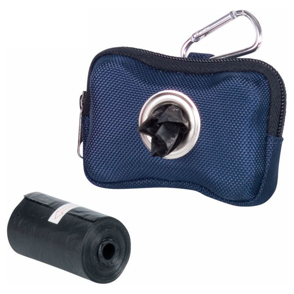 Nobby Kotbeutelspender HARDY - blau - Hunde Kotbeutel Tasche Kottüten Spender