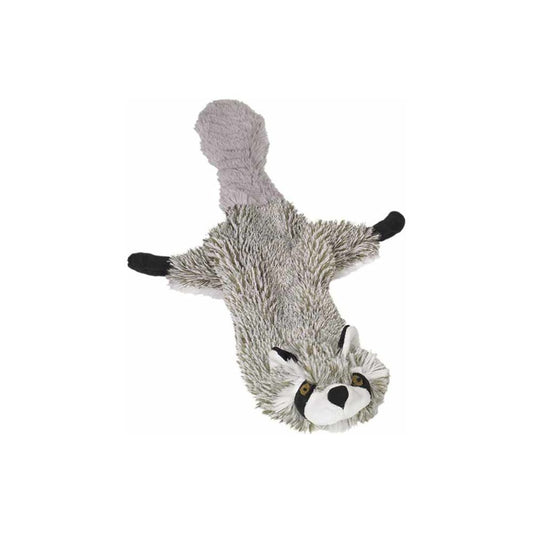 Nobby Plüsch-Hundespielzeug Waschbär - 60 + 90 cm - Plüschspielzeug mit Squeaker