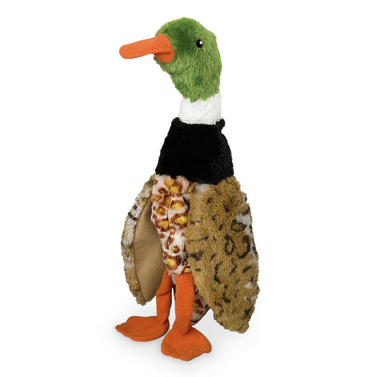 Nobby Plüsch-Hundespielzeug Ente - grün