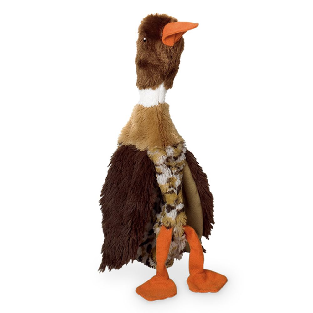 Nobby Plüsch-Hundespielzeug Ente - braun