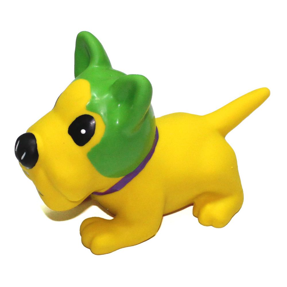 Nobby Latex Spielzeug-Hund - gelb