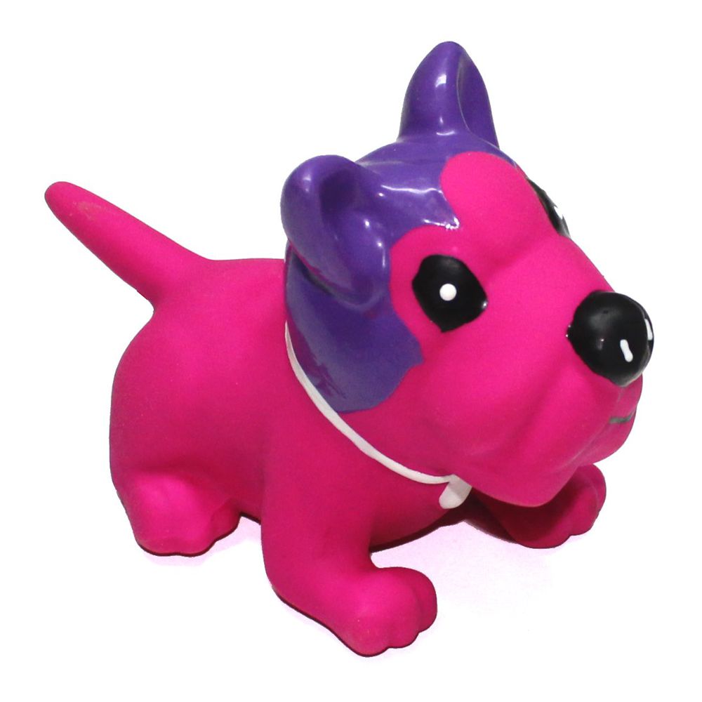 Nobby Latex Spielzeug-Hund - pink