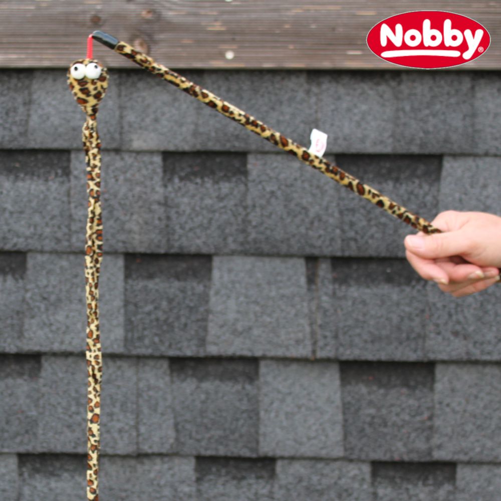 Nobby 2er-Set Katzenangel mit Plüsch