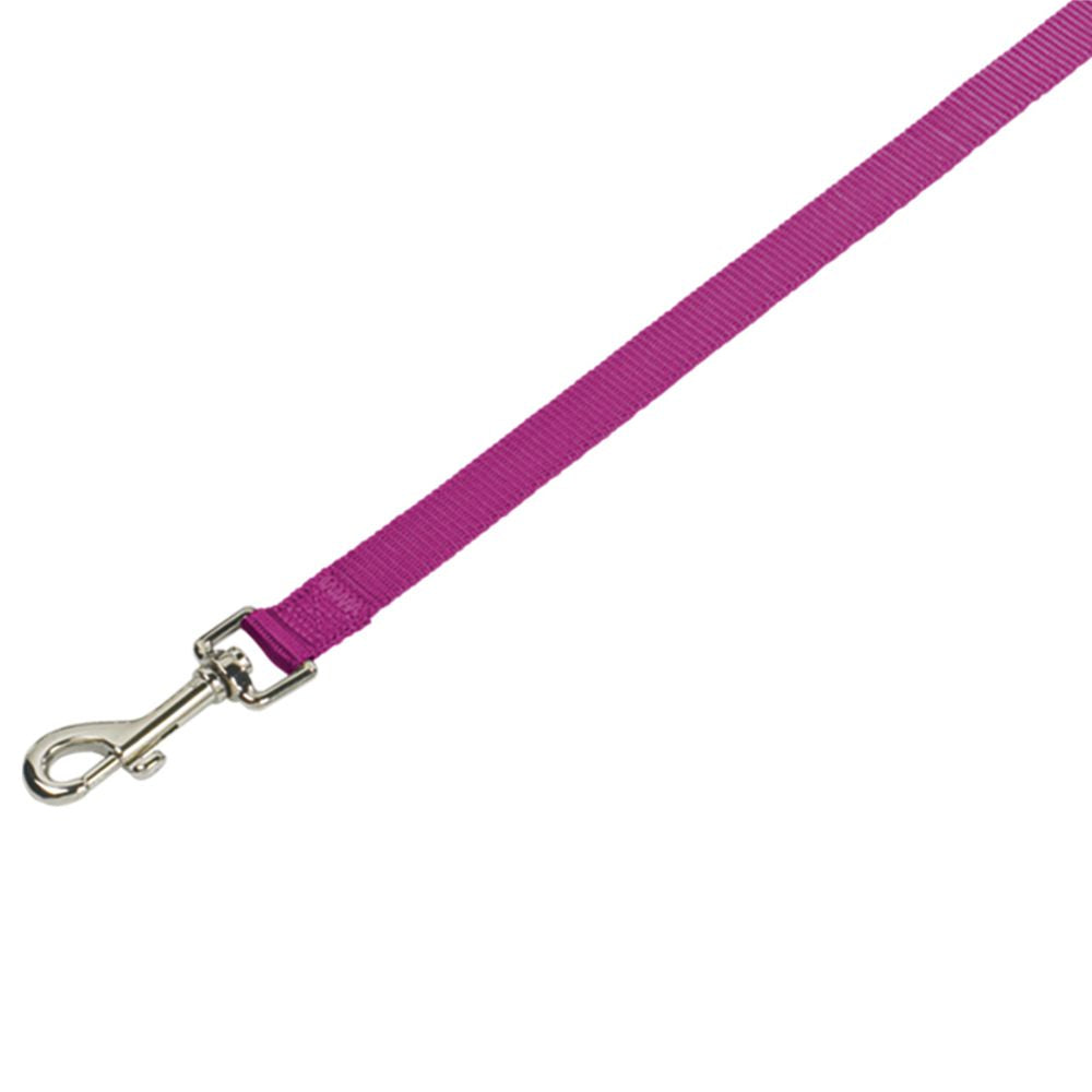 Nobby Leine CLASSIC 120 cm lang - 10/15/20/25 mm breit - Nylon Hundeleine 1