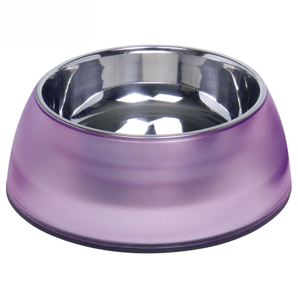 Nobby Futternapf DIVA CLEAR - 4 Größen Edelstahl Wassernapf Fressnapf Hundenapf