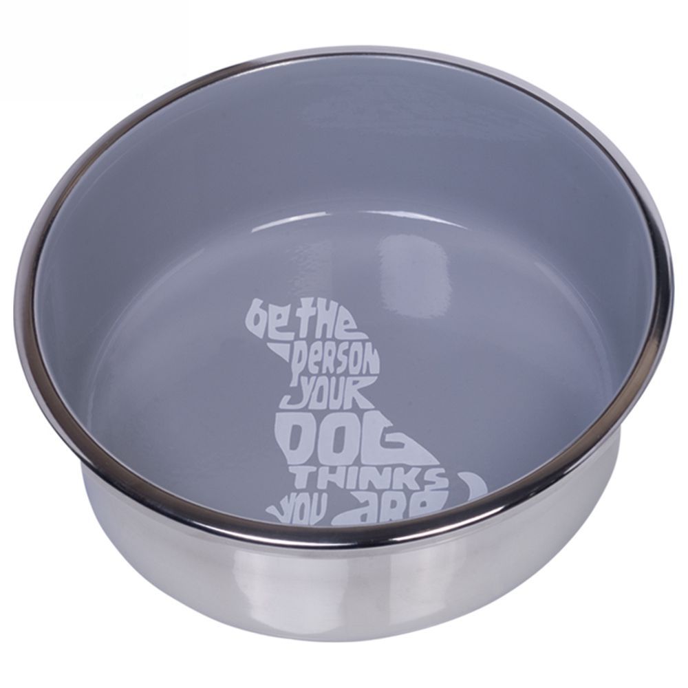 Nobby Futternapf WISE - Edelstahl Wassernapf Fressnapf Hundenapf Hunde/Katzen