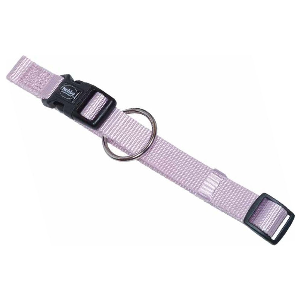 Nobby Halsband CLASSIC XXS/XS-S/S-M/M-L/L-XL alle Farben - Nylon Hundehalsband
