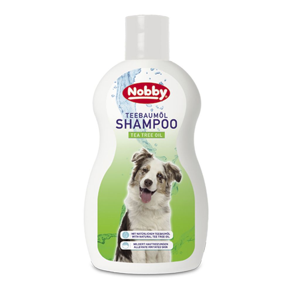 Nobby Teebaumöl-Hundeshampoo - 300 ml - Shampoo lindert Juckreiz - alle Rassen
