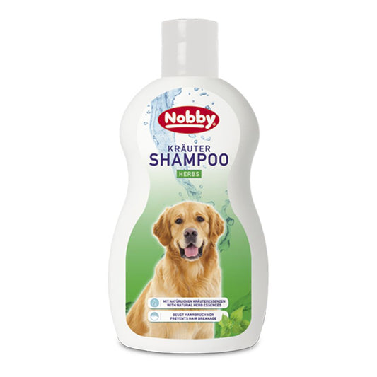Nobby Kräuter-Hundeshampoo - 300 ml - Shampoo - revitalisierend lindert Juckreiz