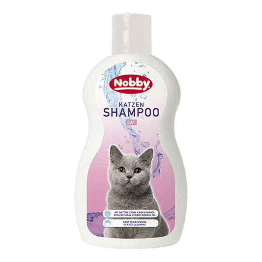 Nobby Katzenshampoo - 300 ml - Shampoo für Katzen - mit Kirschkernöl