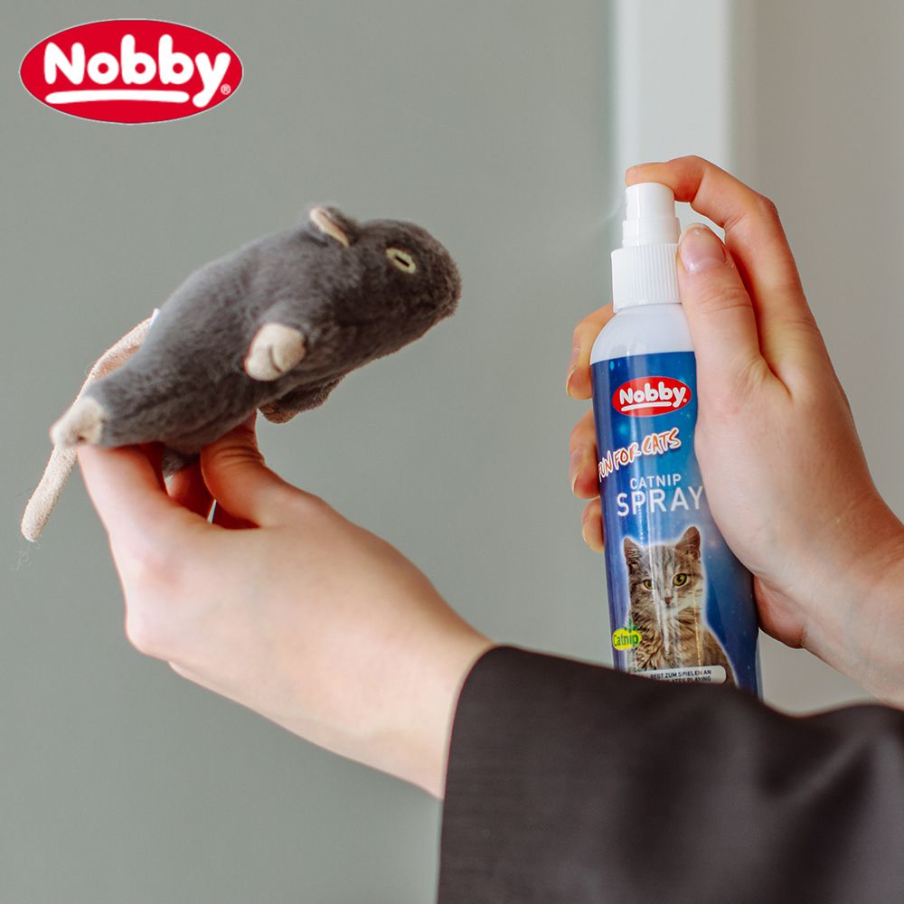 Nobby Baldrian-Spray für Katzen - spielanregend - Extrakt aus Baldrianpflanze