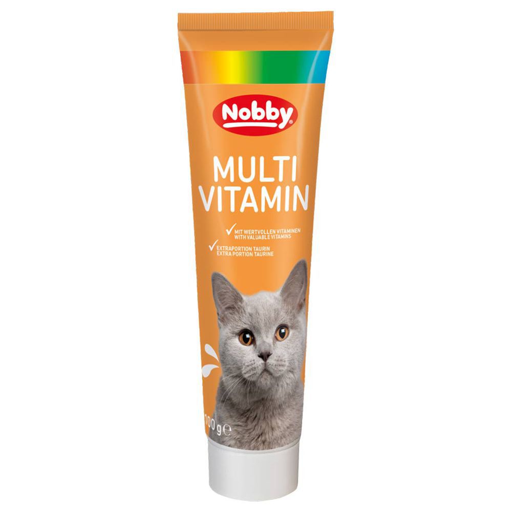 Nobby Multi Vitamin Paste - Multivitamin+Taurin für Katzen und Senior-Katzen