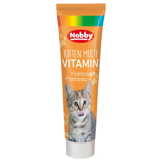 Nobby Kitten Multi Vitamin Paste - Multivitamin+Taurin speziell für Katzenbabys