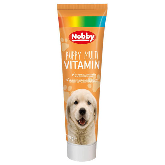 Nobby Puppy Multi Vitamin Paste - Multivitamin speziell für Welpen - Hunde