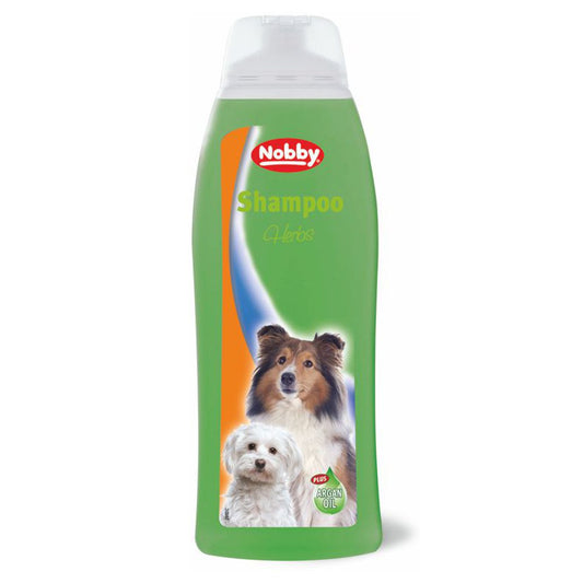Nobby Kräuter-Hundeshampoo - 300 ml - Shampoo mit Arganöl - lindert Juckreiz
