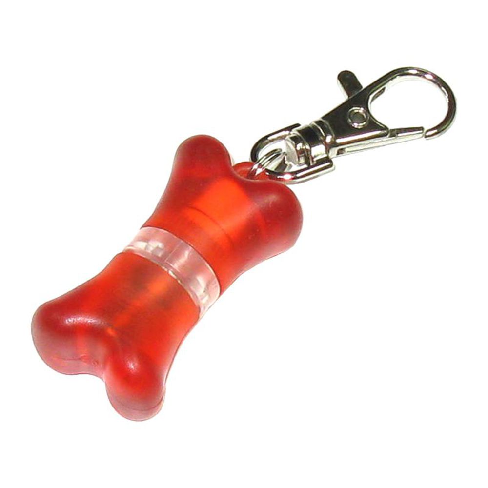 Nobby LED Leuchtanhänger Hund - Blinkanhänger LEDs Sicherheit leuchtend Anhänger