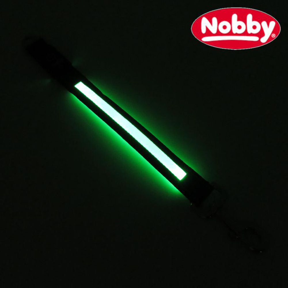 Nobby LED Leinenverlängerung STARLIGHT FLASH - Leuchtleine Gurt Belt Hundeleine