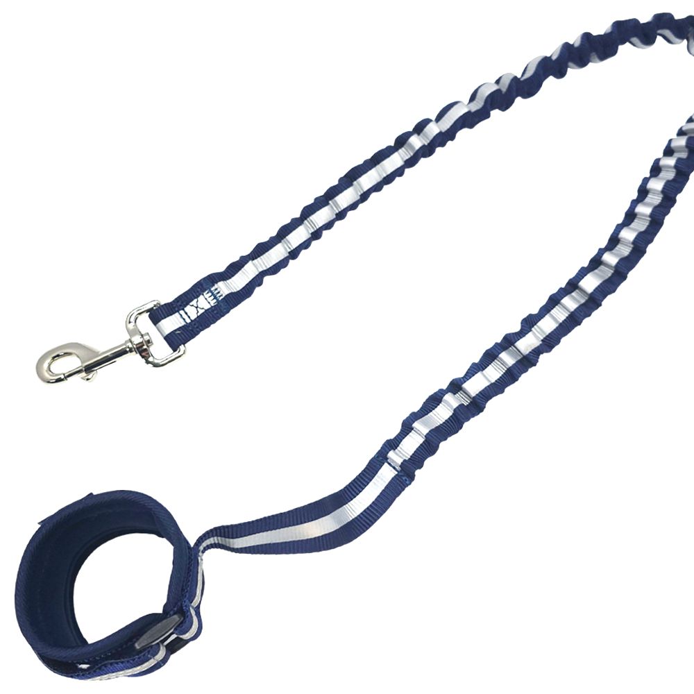 Nobby Joggingleine ELASTIC mit Handschlaufe - Walkingleine Sportleine elastisch