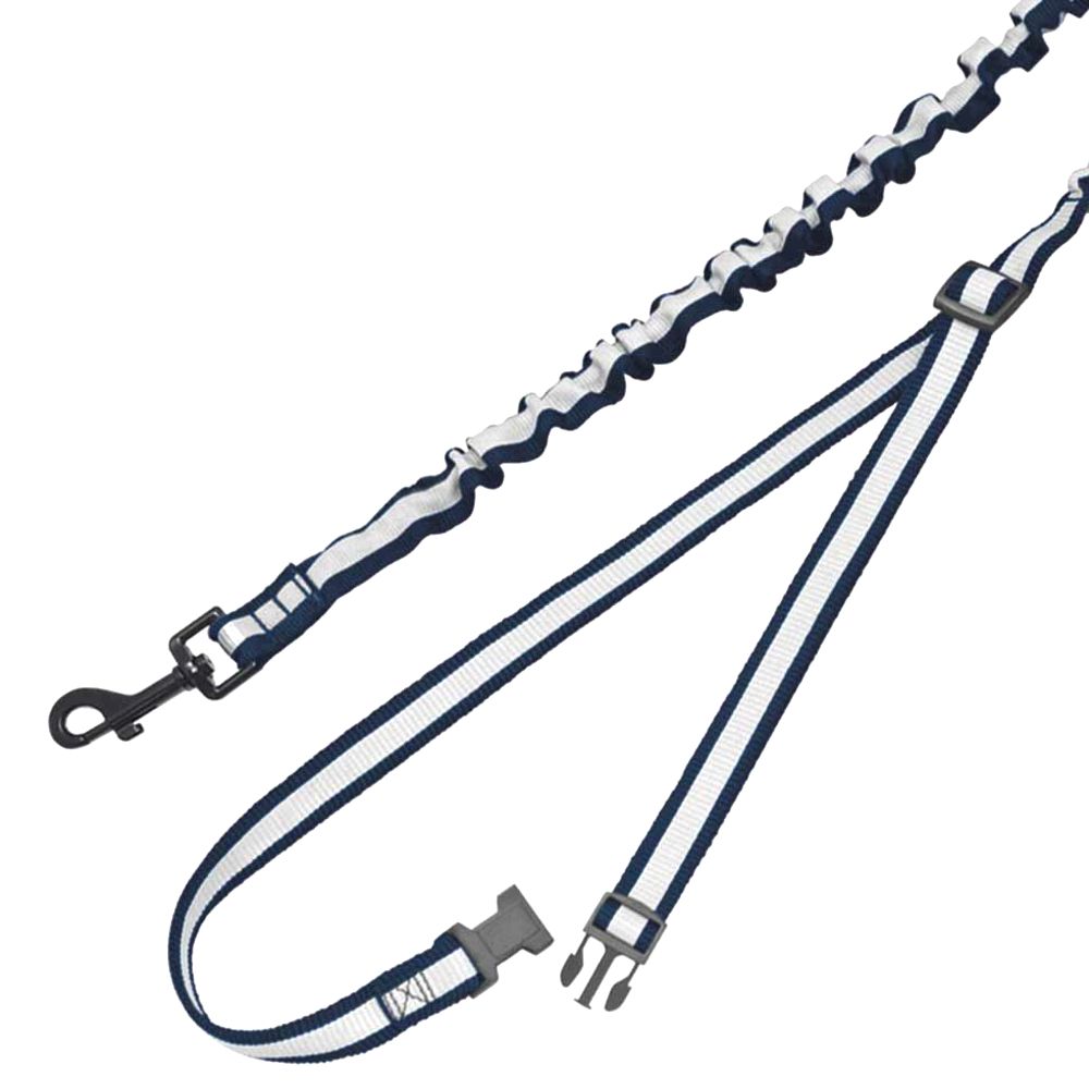 Nobby Joggingleine ELASTIC mit Hüftgurt - Walkingleine Sportleine elastisch