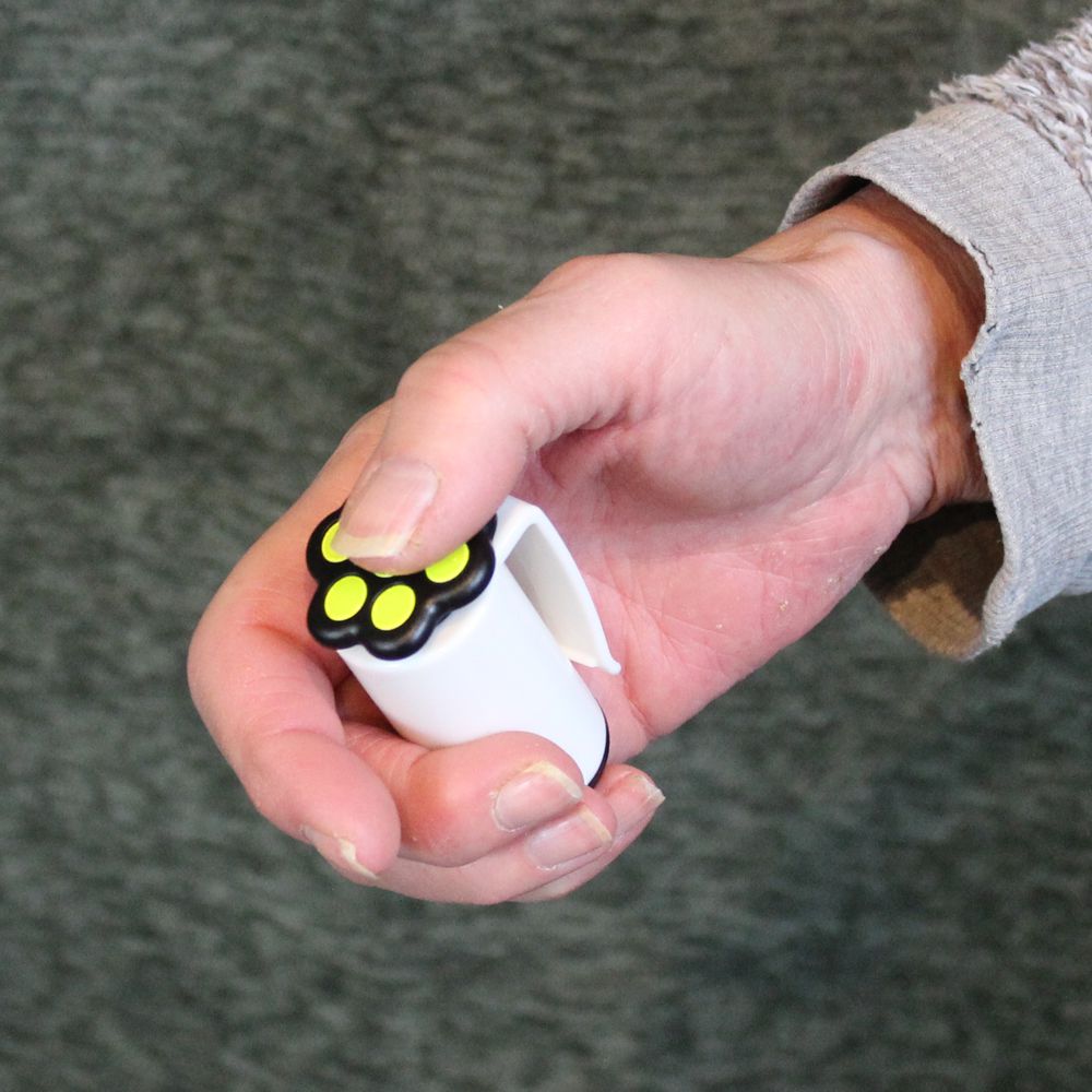 Nobby Clicker - Hund Katze Pferd - weiß - Klicker für Training und Erziehung