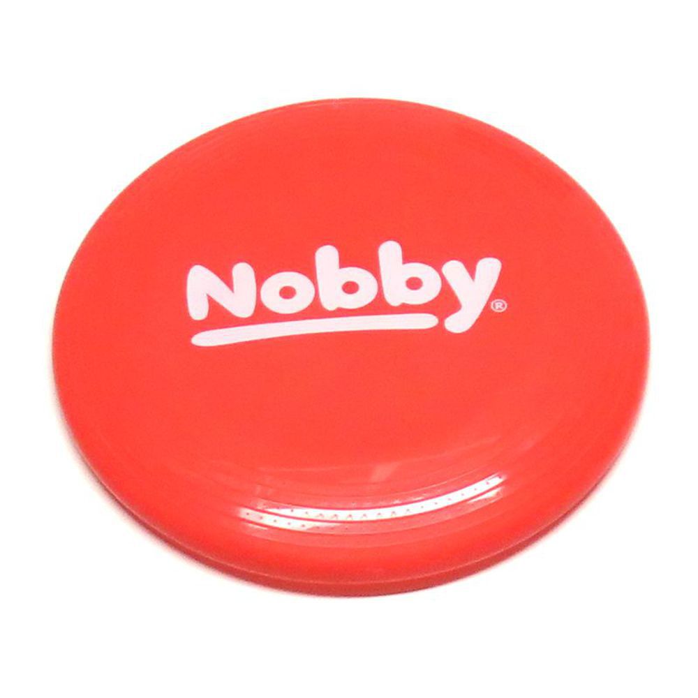 Nobby Wurfscheibe Ø 15 + 23 cm rot Hundespiel Apportierspiel Wurfspiel Frisbee