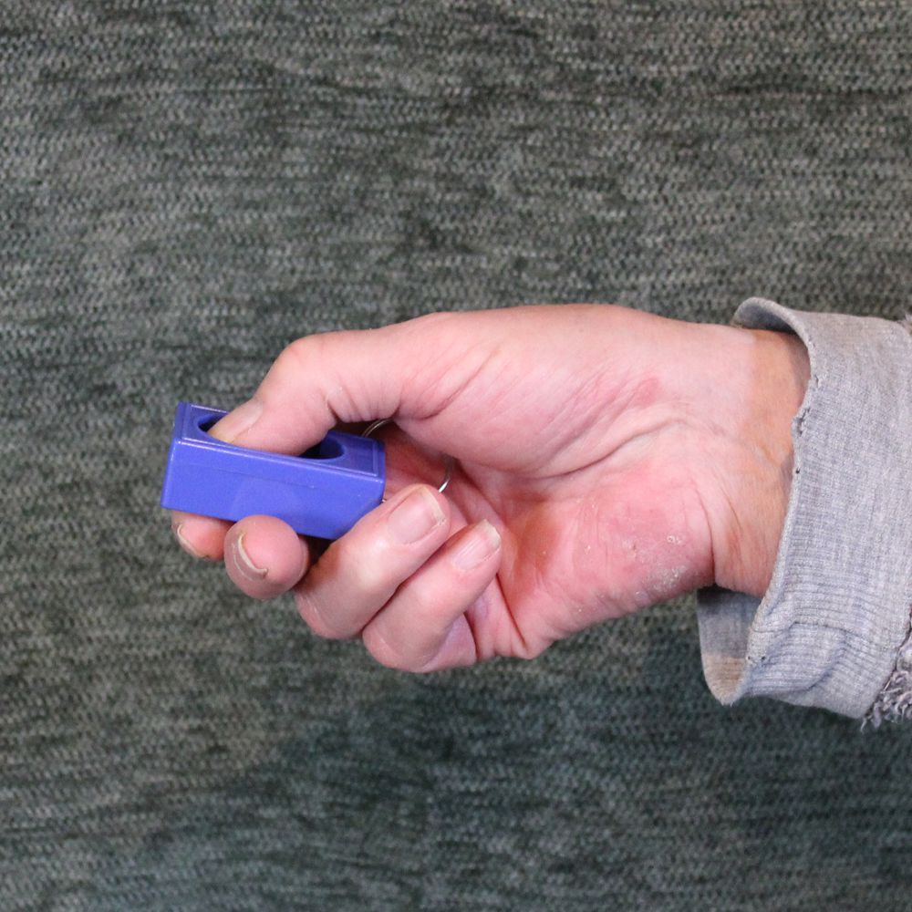 Nobby Clicker - Hund Katze Pferd - blau - Klicker für Training und Erziehung