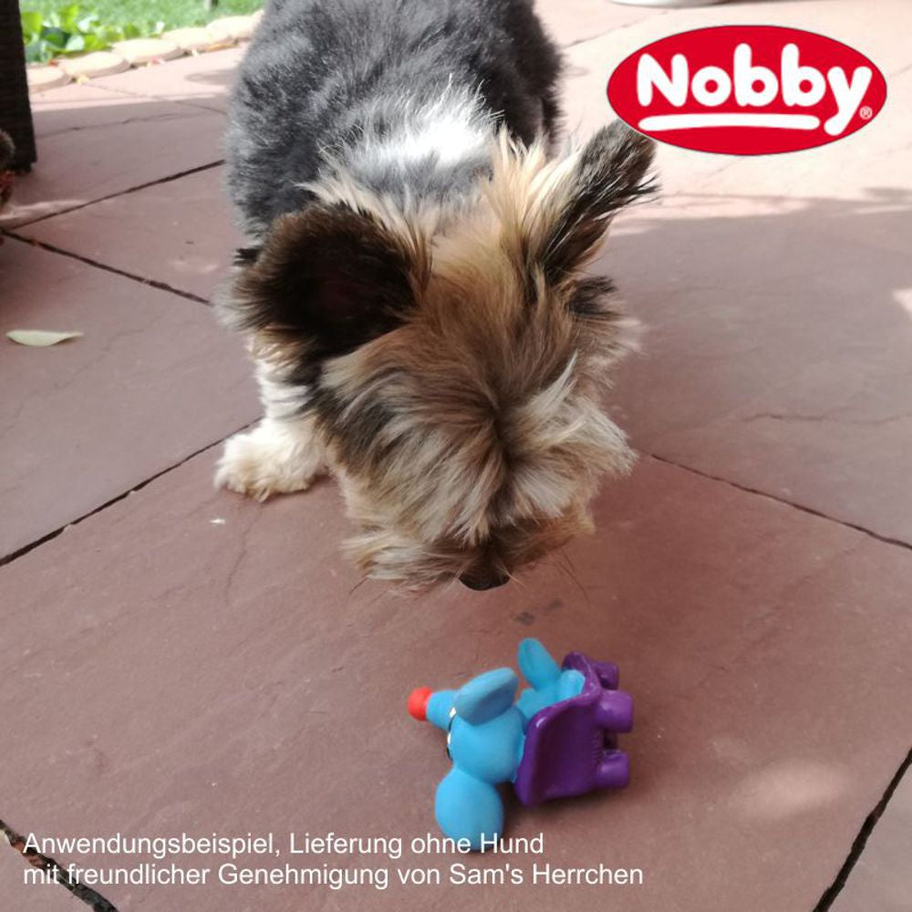 Nobby Latex Hundespielzeug - Tierfigur - Spielfigur für Hund - quitscht