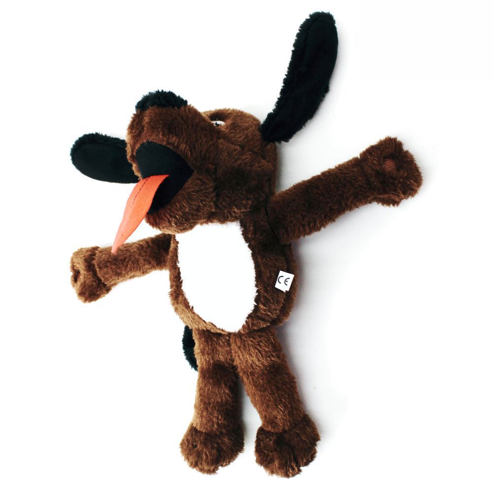 Nobby Plüsch-Hundespielzeug LUMPI - 30 cm - Plüschtier Kuscheltier Hund Squeaker