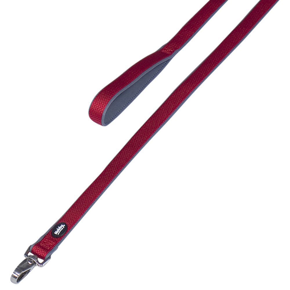 Nobby Leine CLASSIC PRENO ROYAL 120 cm lang - 15/20/25 mm breit Nylon Hundeleine