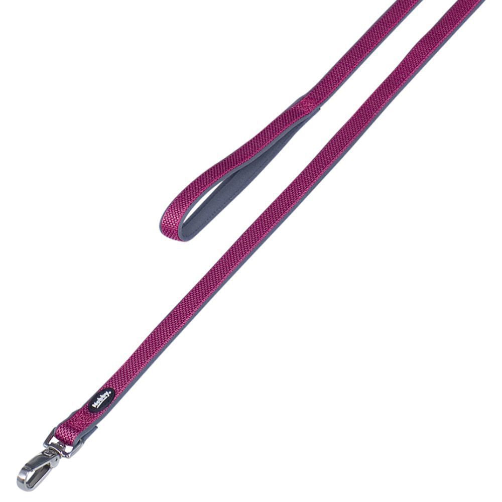 Nobby Leine CLASSIC PRENO ROYAL 120 cm lang - 15/20/25 mm breit Nylon Hundeleine