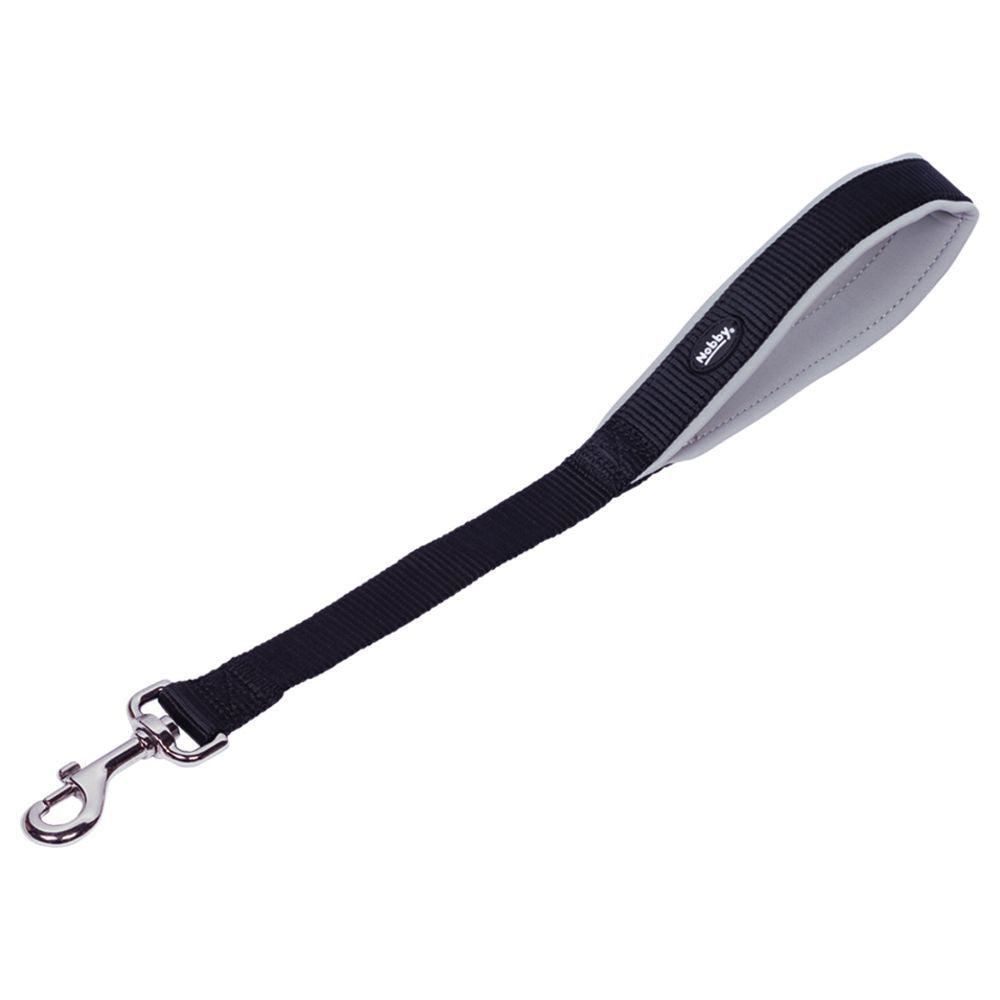 Nobby Kurzführer CLASSIC PRENO - M/L - 30 + 45 cm lang - Hundeleine Nylon Leine