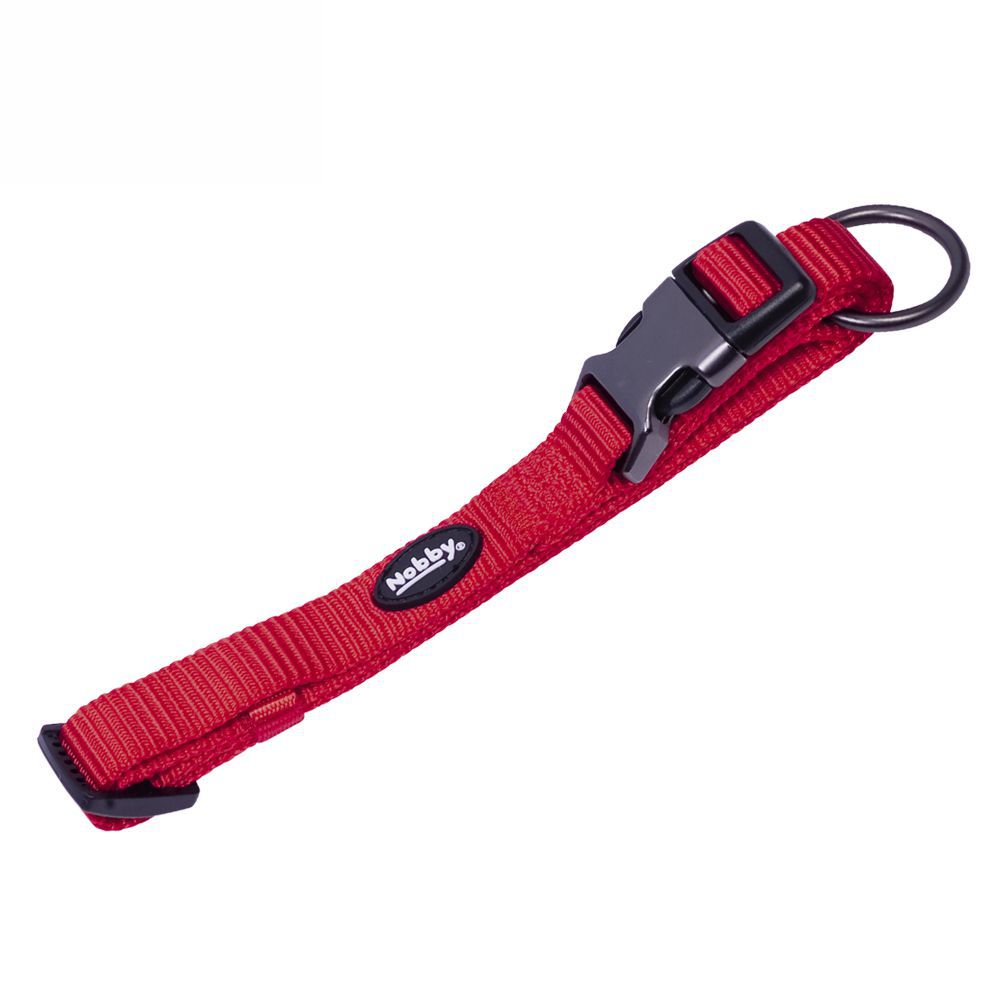 Nobby Halsband CLASSIC COMFORT - XS-S/S-M/M-L - alle Farben Nylon Hundehalsband
