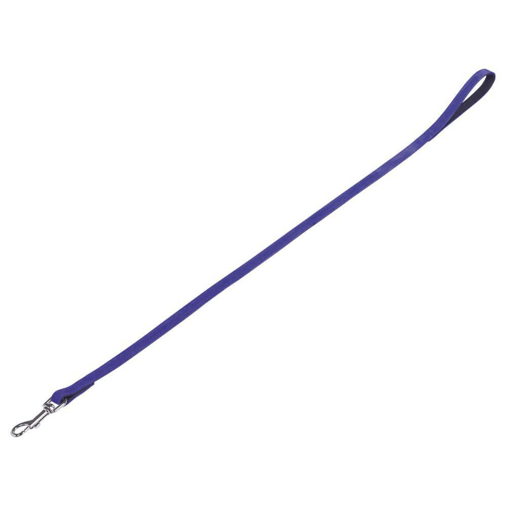 Nobby Leder Leine VELOURS 14 + 18 mm breit Nappaleder Hundeleine Leine Hund