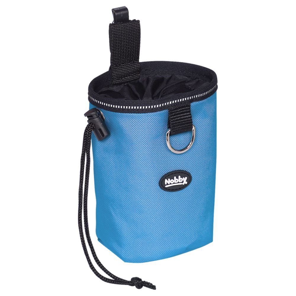 Nobby Snackbeutel RIO - Nylon Futterbeutel Leckerlibeutel Snacktasche mit Clip