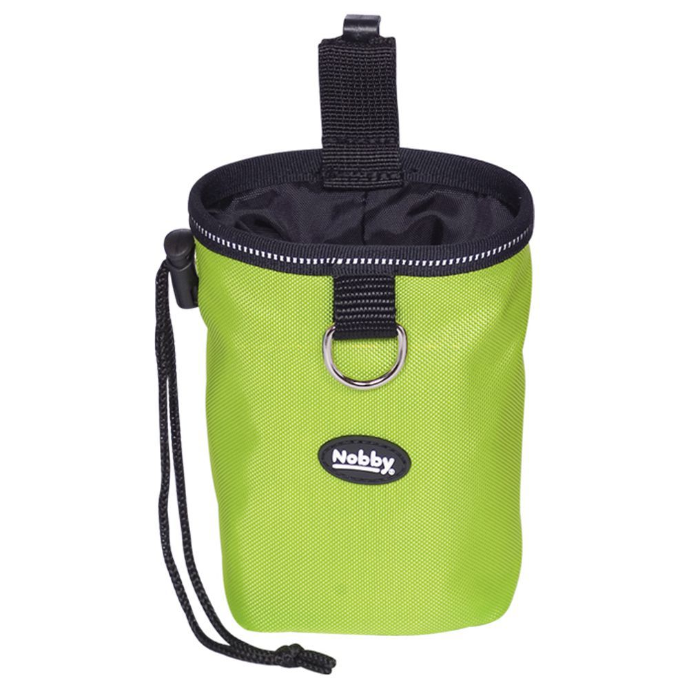Nobby Snackbeutel RIO - Nylon Futterbeutel Leckerlibeutel Snacktasche mit Clip