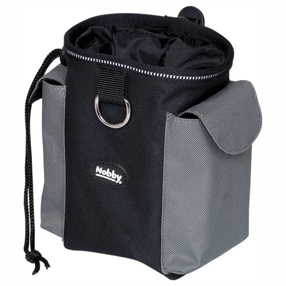 Nobby Snackbeutel RIO 2in1 - Nylon Kotbeutelspender Futterbeutel Snackbag Clip