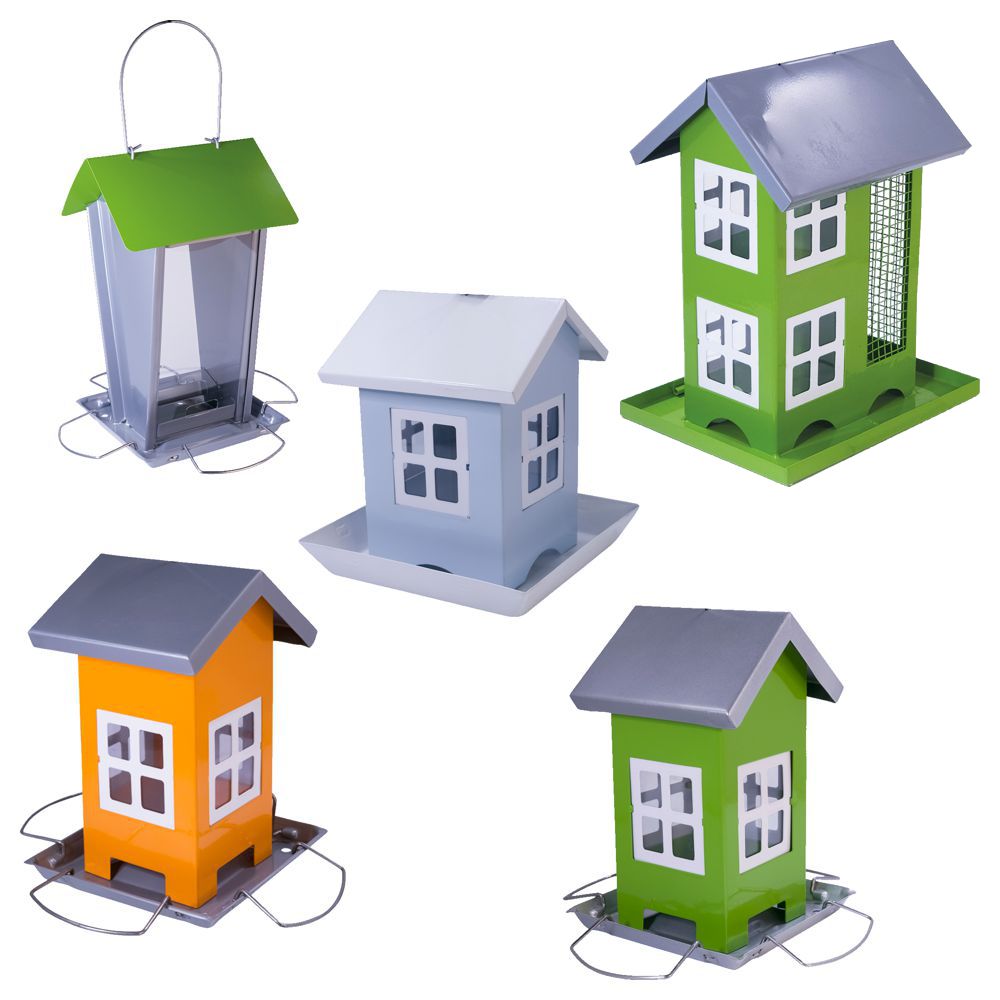 Nobby Futterhaus für Vögel - Futterspender Futtersäule Futterstelle Vogelhaus