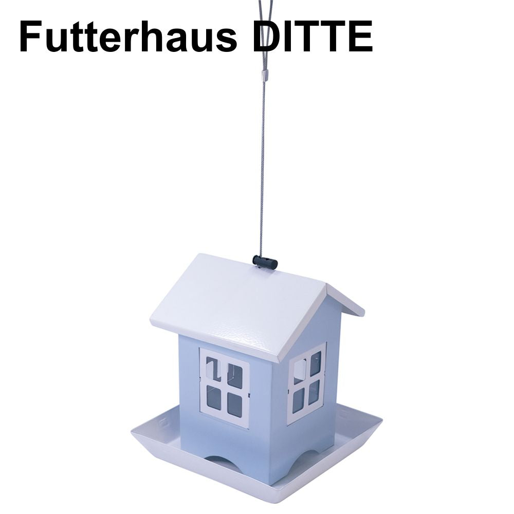Nobby Futterhaus für Vögel - Futterspender Futtersäule Futterstelle Vogelhaus