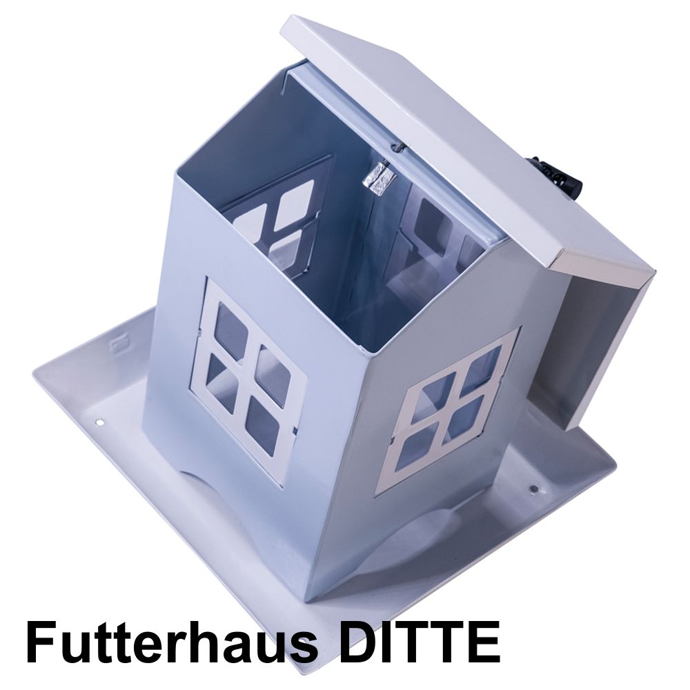 Nobby Futterhaus für Vögel - Futterspender Futtersäule Futterstelle Vogelhaus