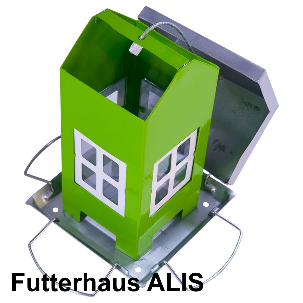 Nobby Futterhaus für Vögel - Futterspender Futtersäule Futterstelle Vogelhaus