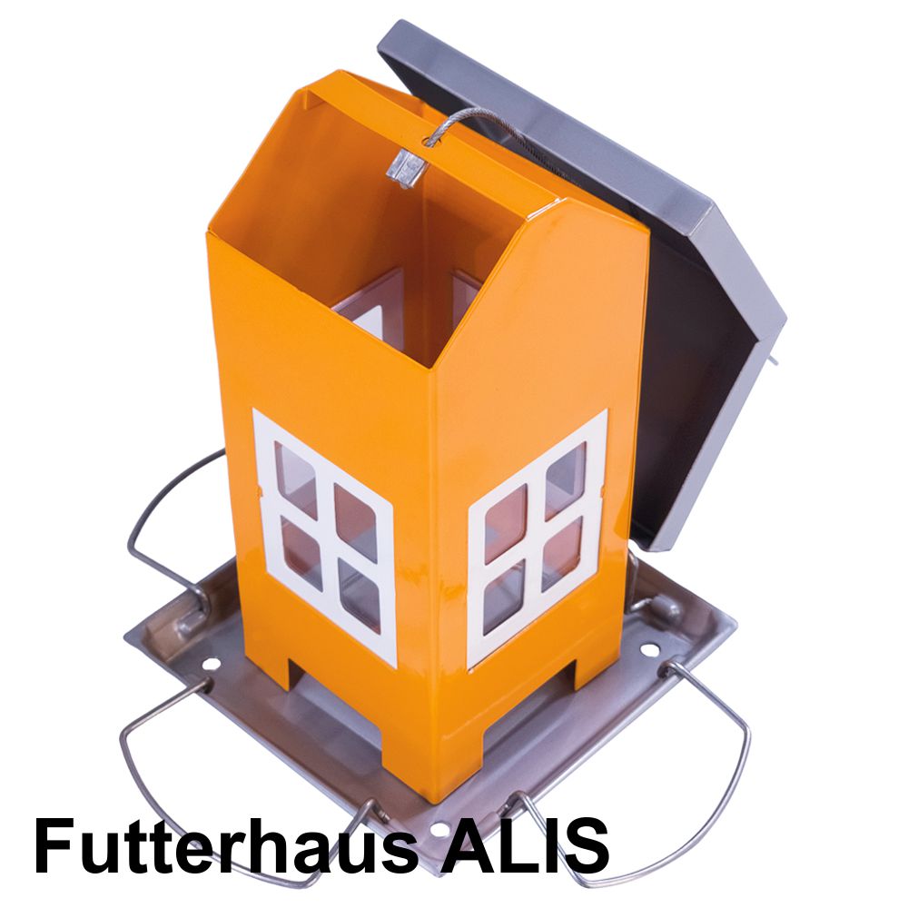Nobby Futterhaus für Vögel - Futterspender Futtersäule Futterstelle Vogelhaus